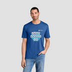 The "Just Spell It" Tee in Royal Frost by Wordscapes Solitaire