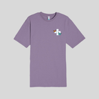 Butterfly Crossword Tee in Lavender by Wordscapes