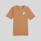 Butterfly Crossword Tee in Toasted Coconut by Wordscapes