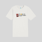 Rock Card Tee in Natural by Wordscapes