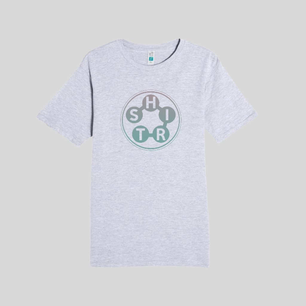 Shirt Tee in Heather Grey by Wordscapes