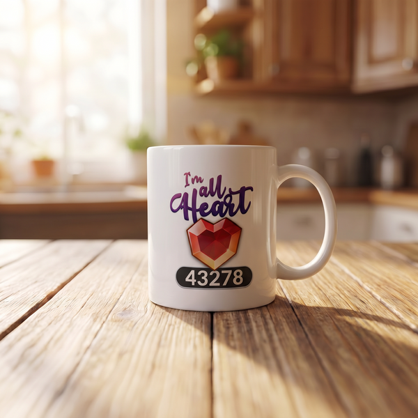 Wordscapes — Heart Mug