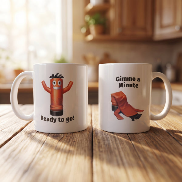 Wordscapes — Wacky Inflatable Man Mug