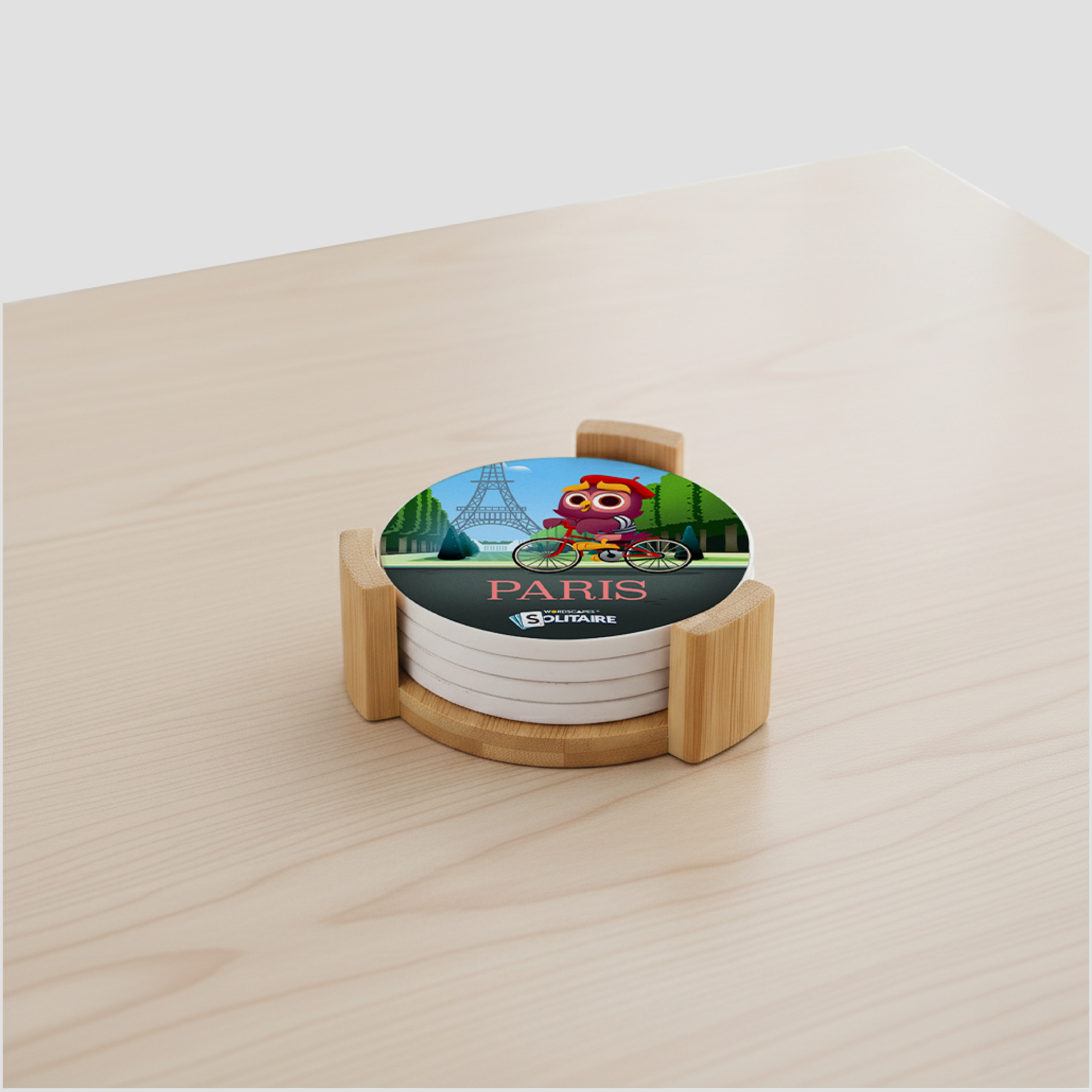 Wordscapes Solitaire Coaster Set