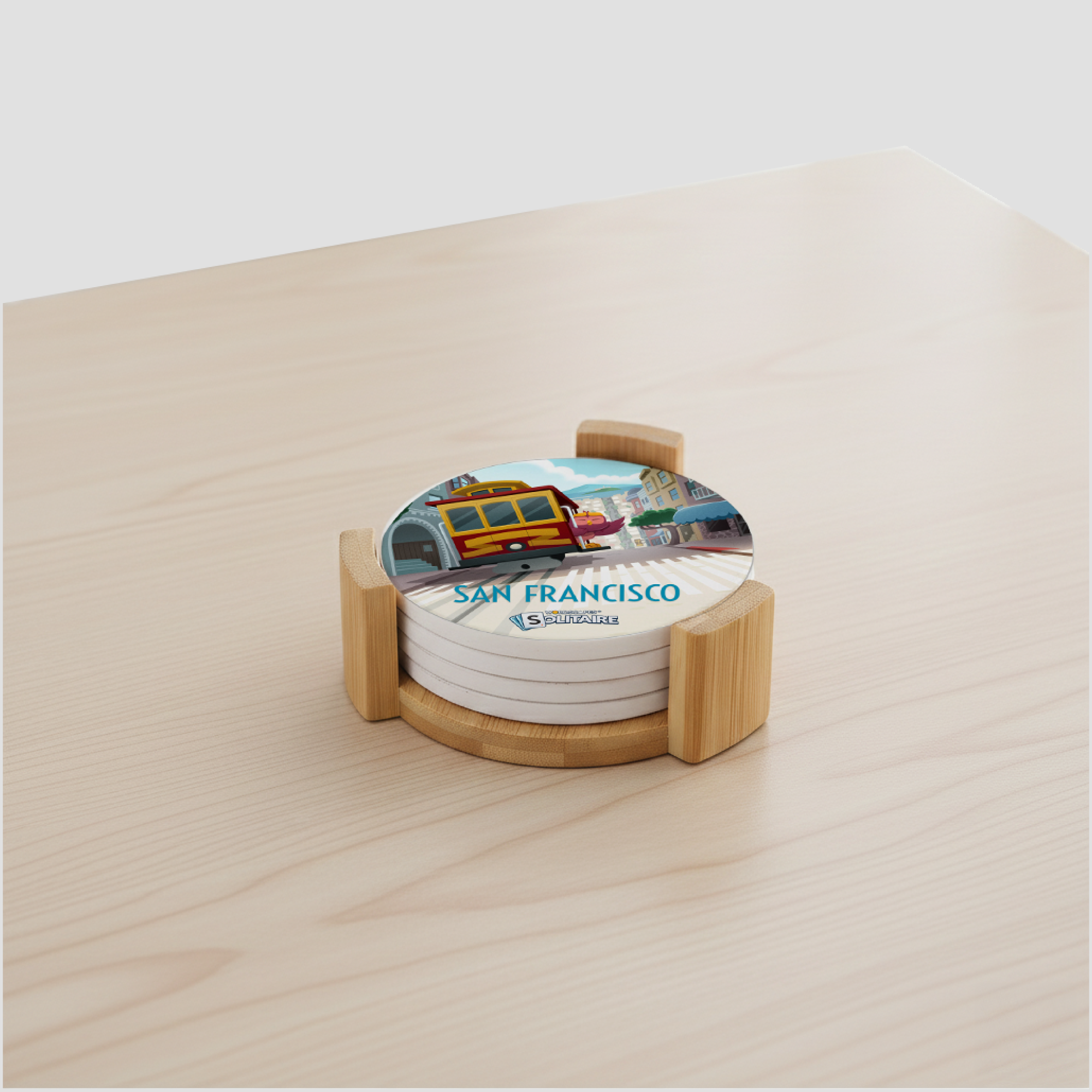 Wordscapes Solitaire Coaster Set