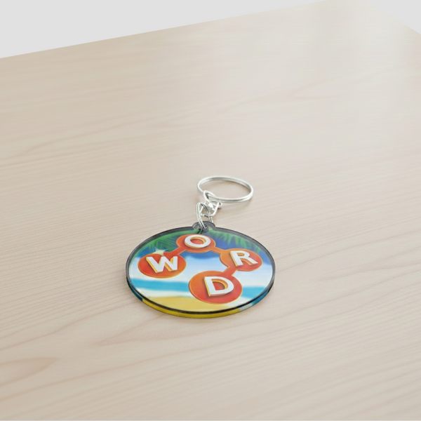 Wordscapes Key Chain