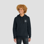 Deep Royal Wordscapes Fleece Hoodie