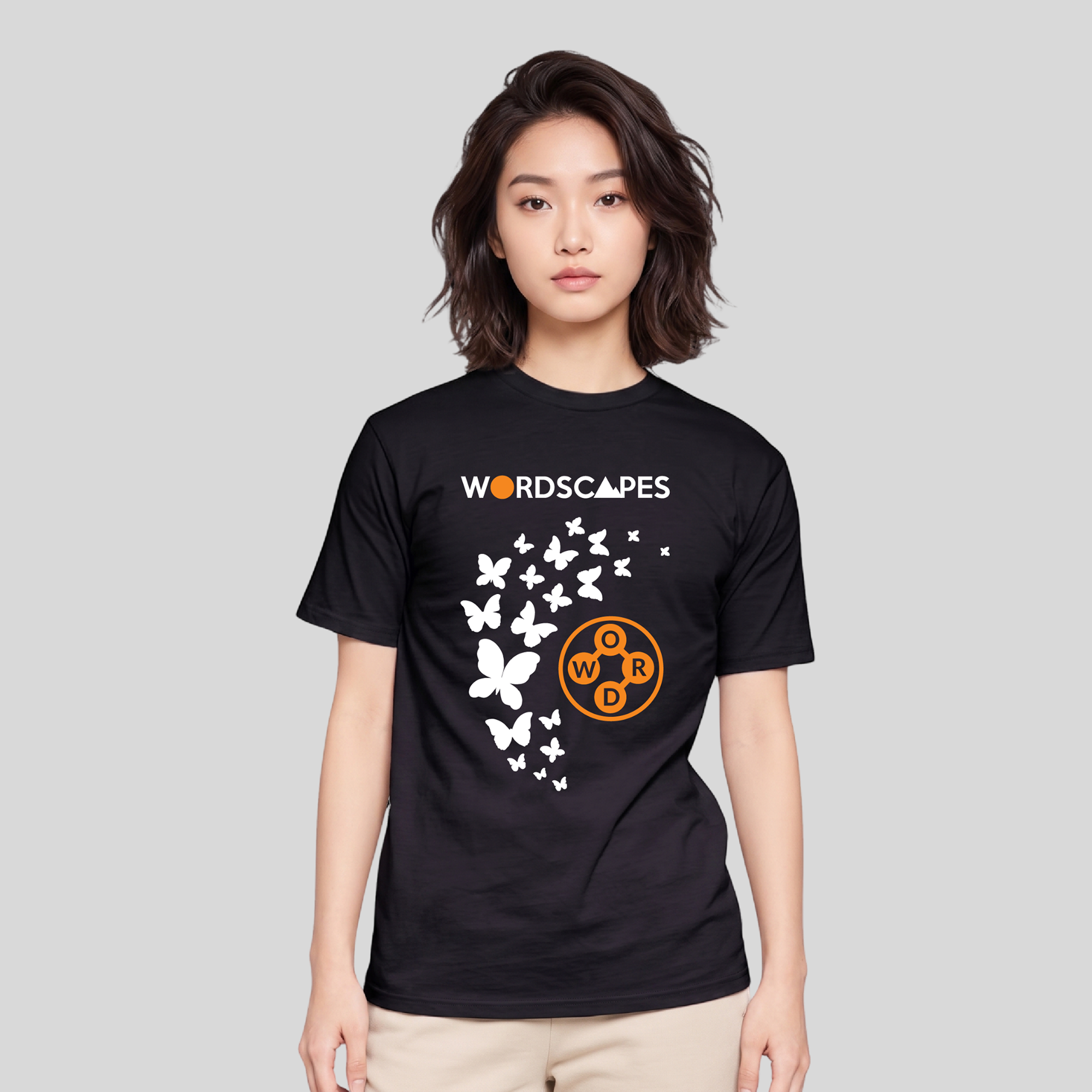 Wordscapes — The Flight Tee Black