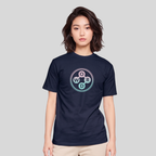 The Wordscapes Charcoal Heather Fade Tee