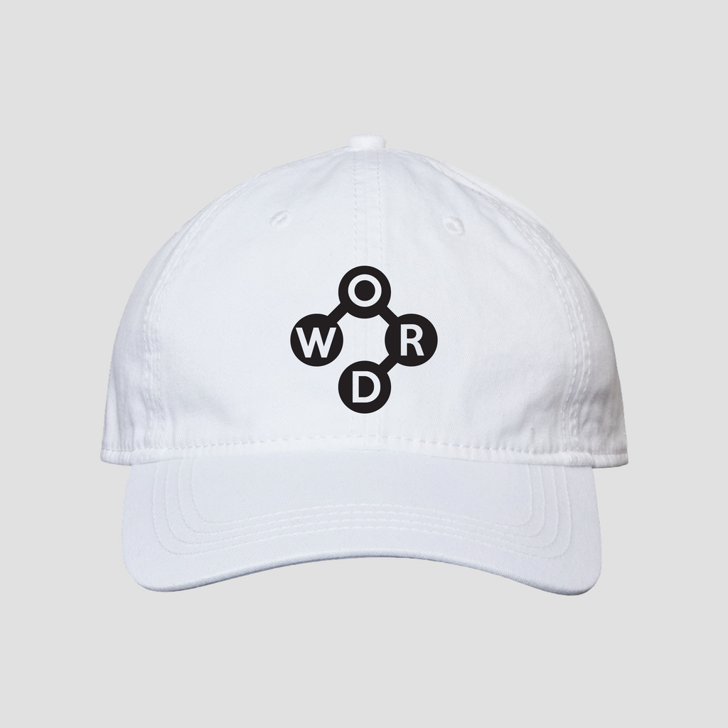 The Wordscapes Cap, White