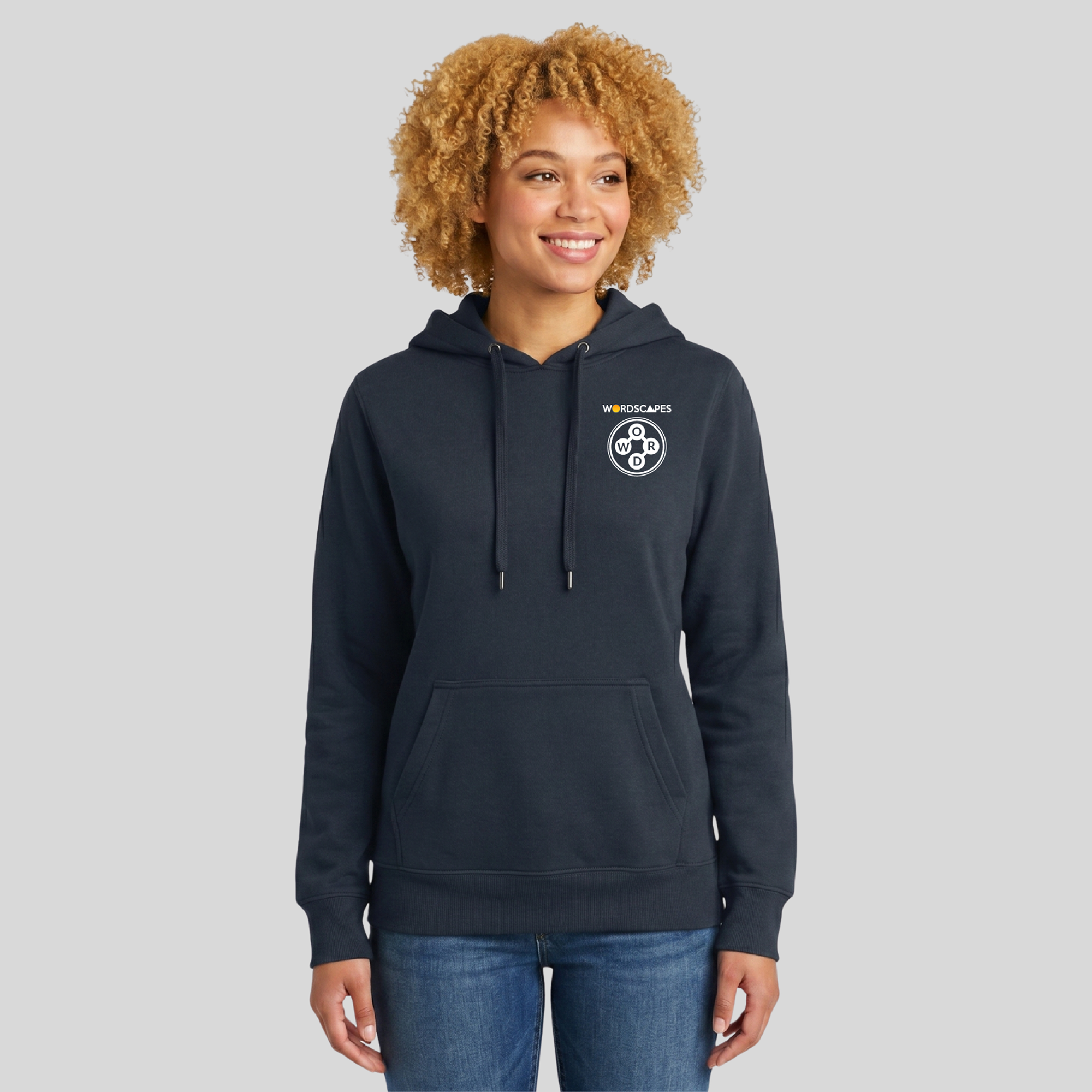 Wordscapes Tanzanite Fleece Hoodie
